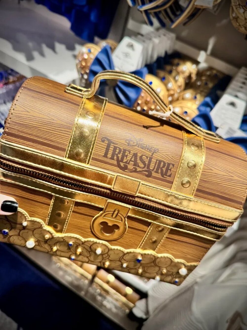 Disney Treasure Loungefly Treasure Chest Bag
